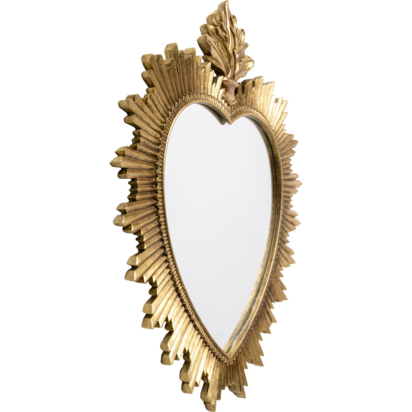 Украшение настенное Heart Зеркало 39x54cm KARE 58284