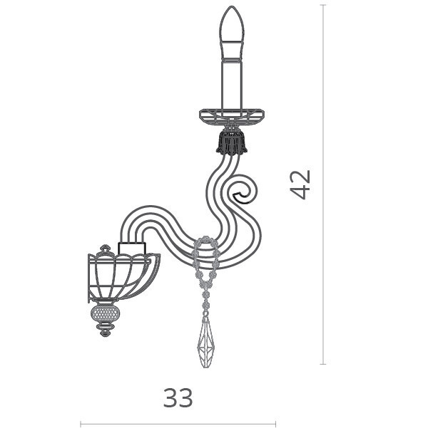 Бра Divinare 5124/14 AP-2