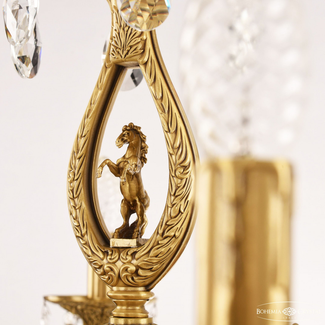 Люстра бронзовая с хрусталём 71401/6/210 A FP FH1S