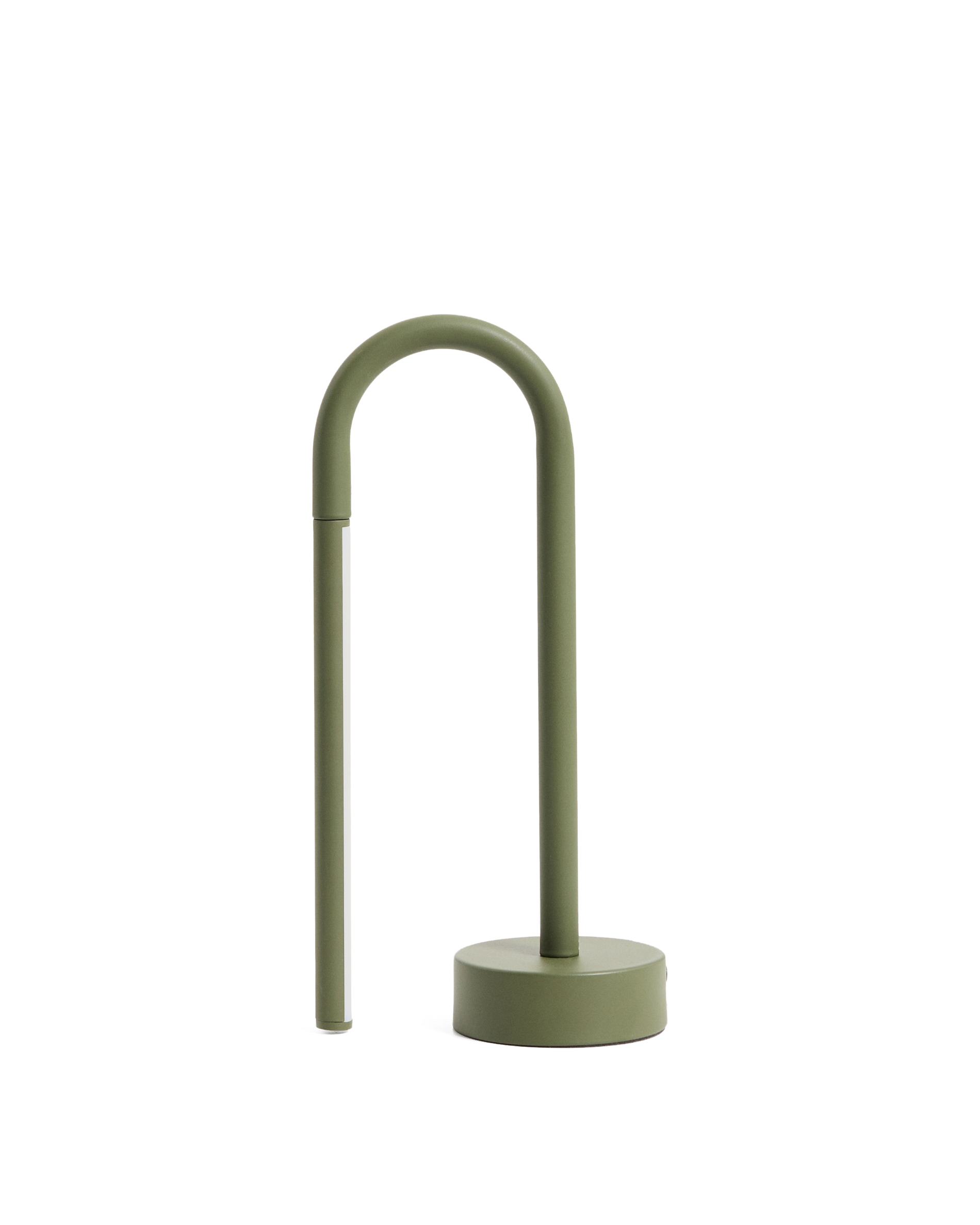 Переносная настольная лампа Bow из зеленого алюминия La Forma (ex Julia Grup)