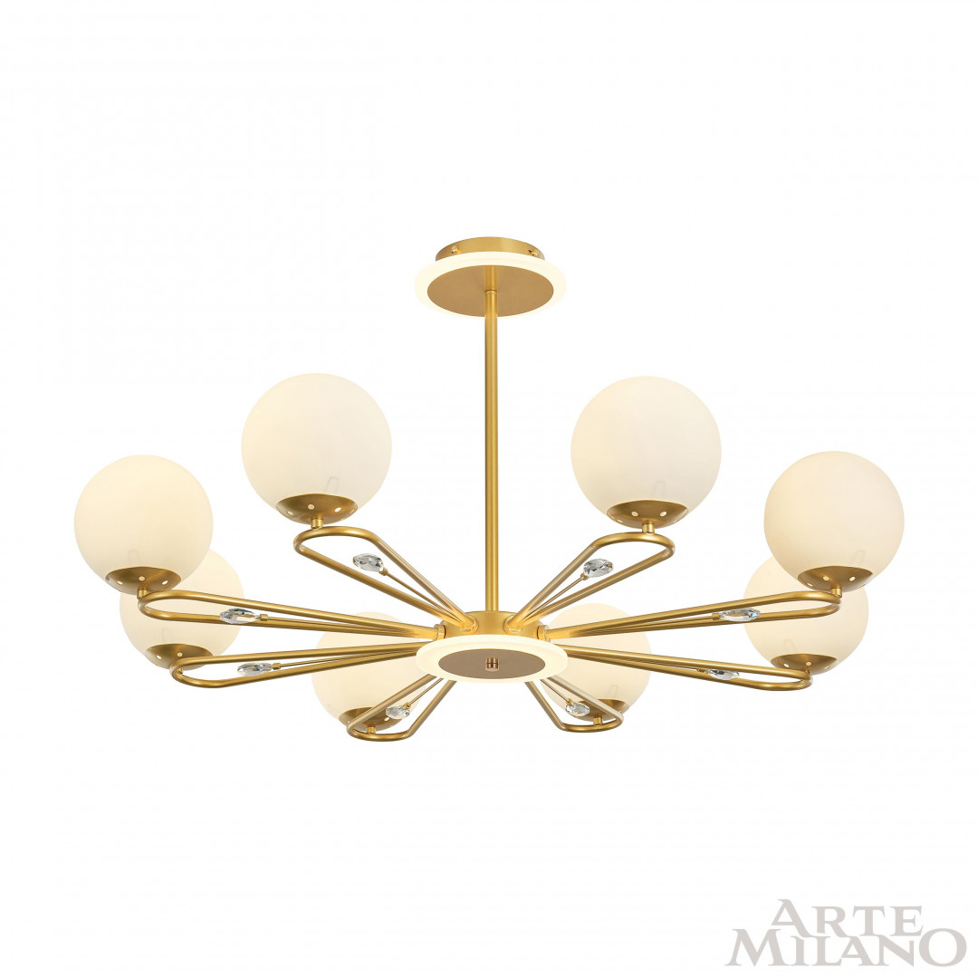 Люстра светодиодная 277138/8 GD Arte Milano