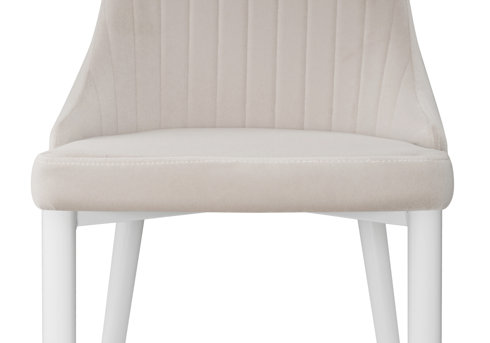 Стул Woodville Kora white / beige 15222