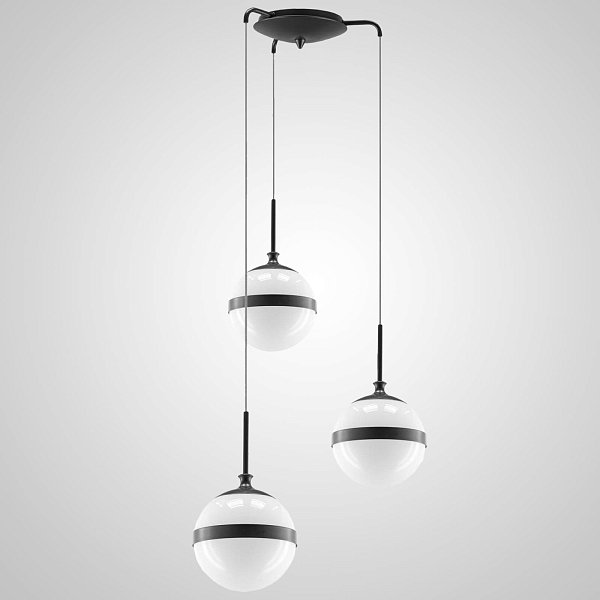 Подвесной светильник GIRA ONE L3 Black by ImperiumLoft