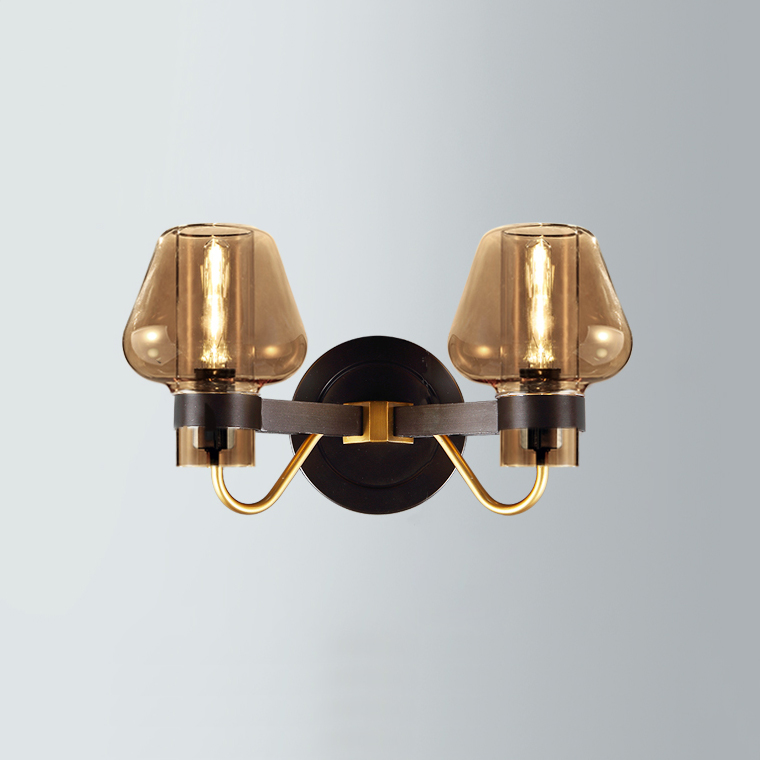 Бра MONTALEMBERT SCONCE BY Studios Черный, Янтарь by ImperiumLoft
