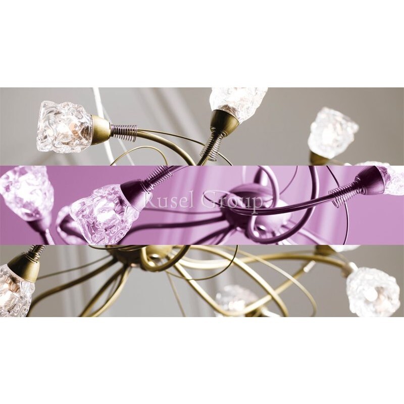 Люстра Masca Luna 1865/9 Ottone nichel