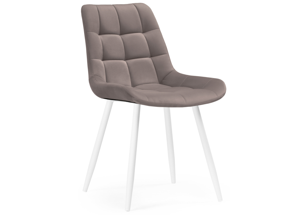 Стул Woodville Челси велюр темно-серый / черный 502085