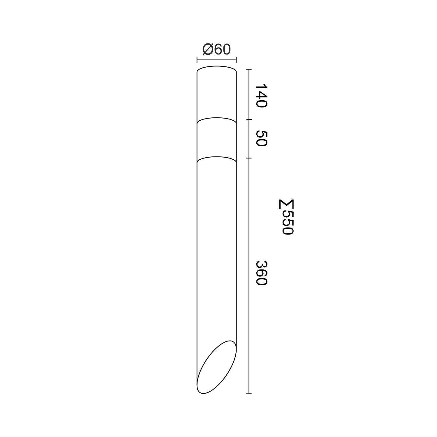 Накладной светодиодный светильник Ledron SLC78008-7W-55 Wooden White