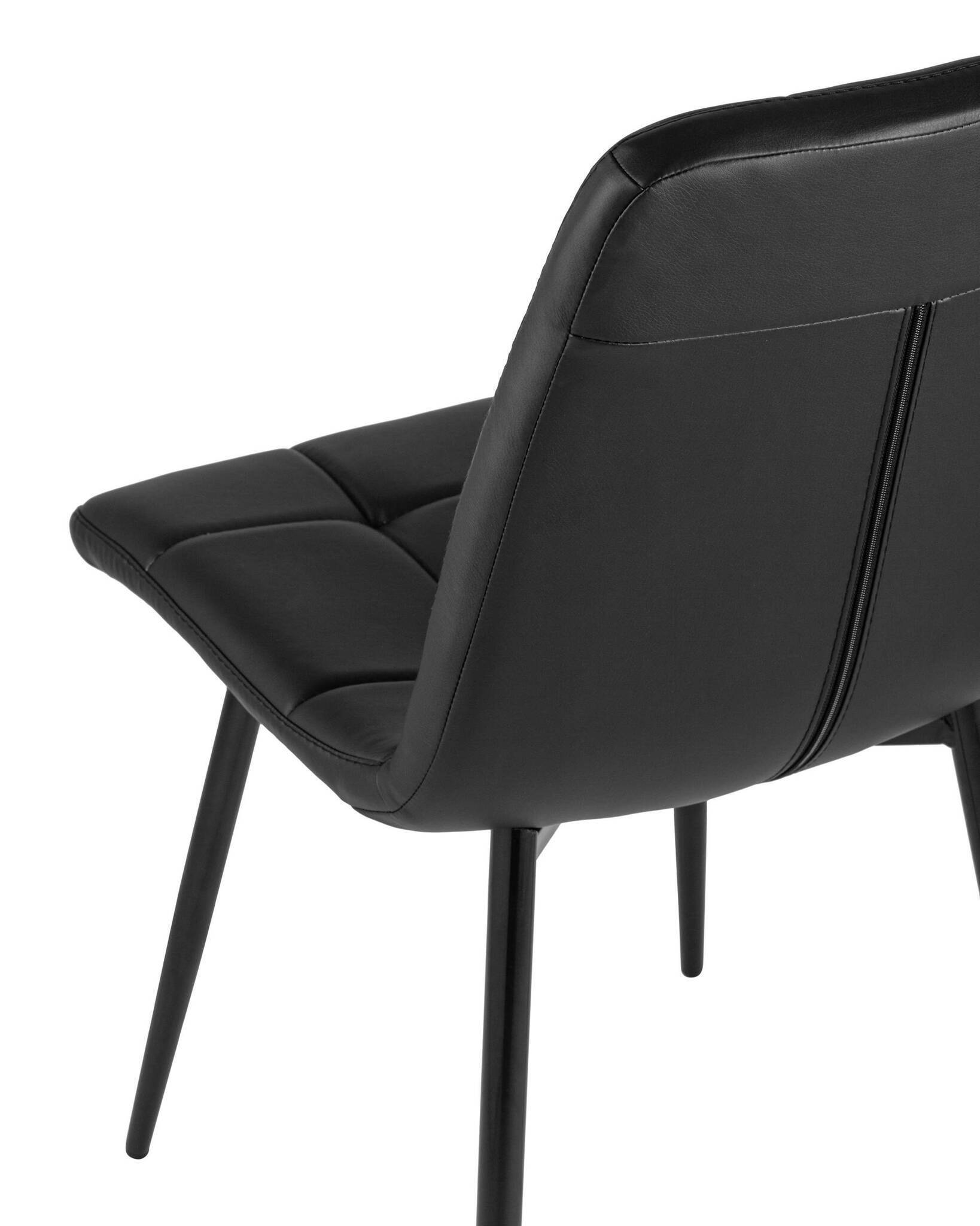 Стул Вольт экокожа черный Stool Group
