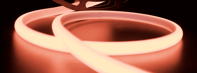 Термостойкая светодиодная лента красного свечения SWG NE8180-24-12-R-68