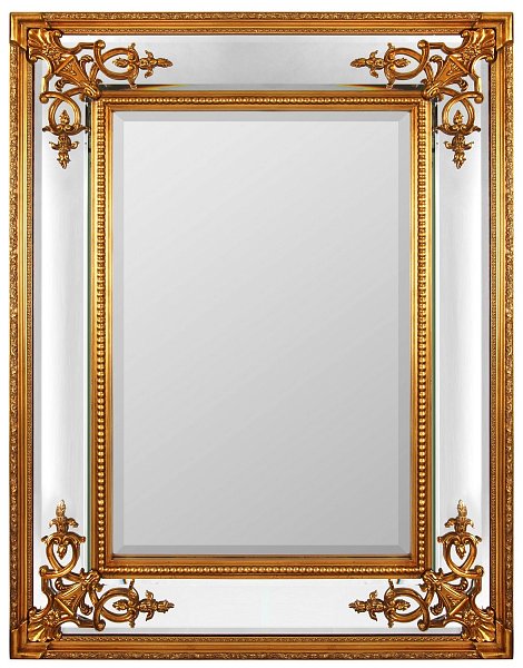 Зеркало в раме Lord Gold Art-Zerkalo FA024PGL