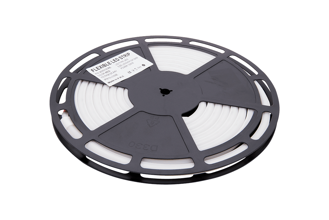 Термостойкая светодиодная лента красного свечения SWG NE8180-24-12-R-68