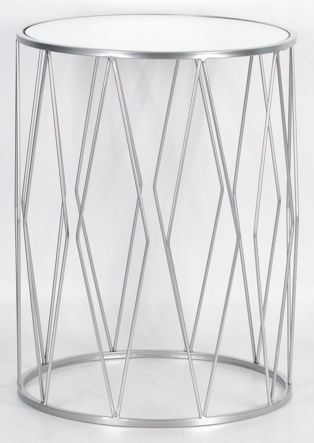 Столик интерьерный с зеркальной столешницей Glasar 54-201