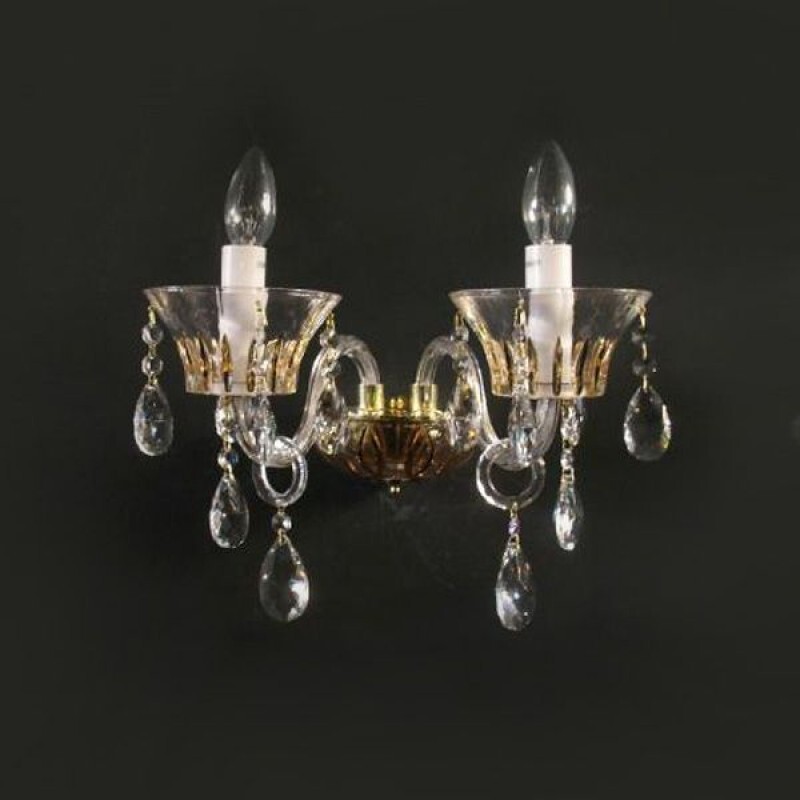 Настенный светильник Illuminati MOOLLONA MB72729-2B gold