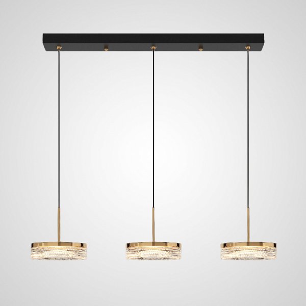 Подвесной светильник RIGO COMBO L55 Brass by ImperiumLoft
