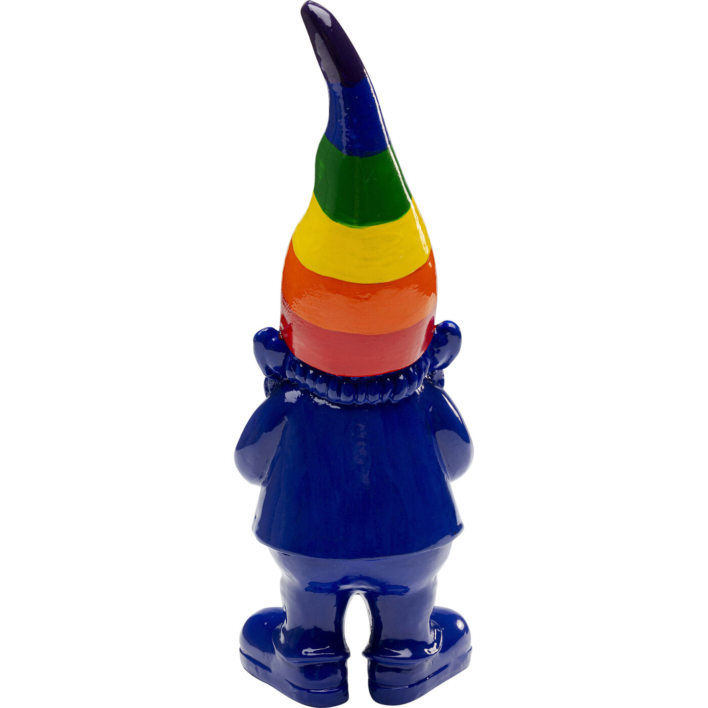Фигура декоративная Gnome Standing Rainbow Blue 21cm KARE 56641