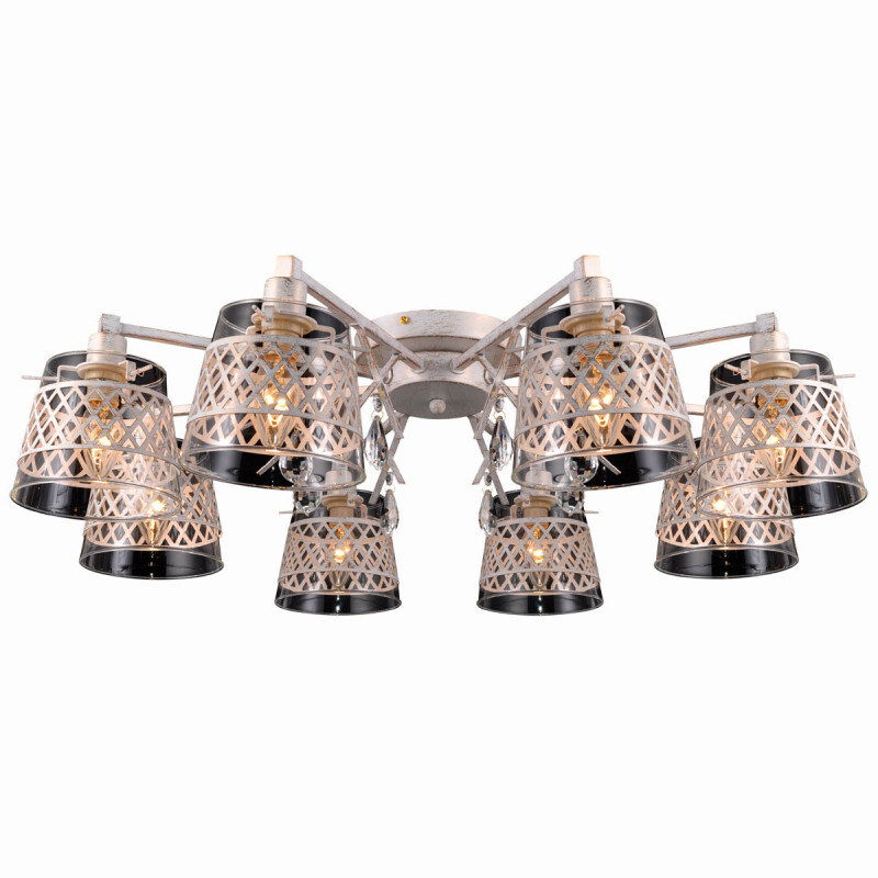 Накладная люстра Natali Kovaltseva Lyon 75084-8C IVORY GOLD