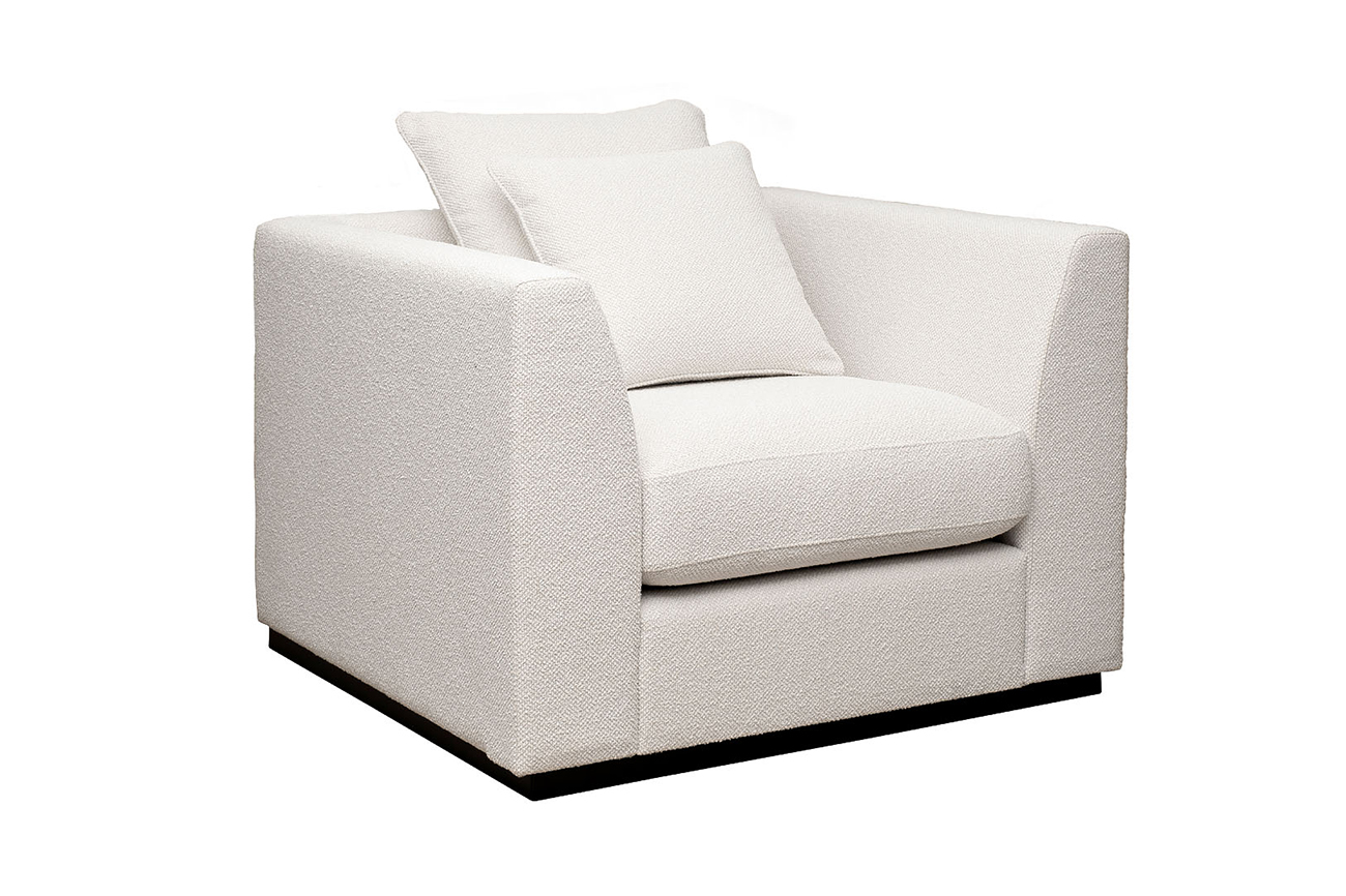 Кресло букле кремовое Garda Decor ROBERTO-K-FLONA SVBEG