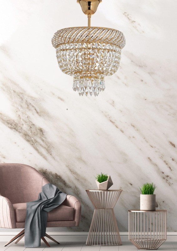 Люстра на штанге Dio D'arte Bari E 1.3.25.199 G