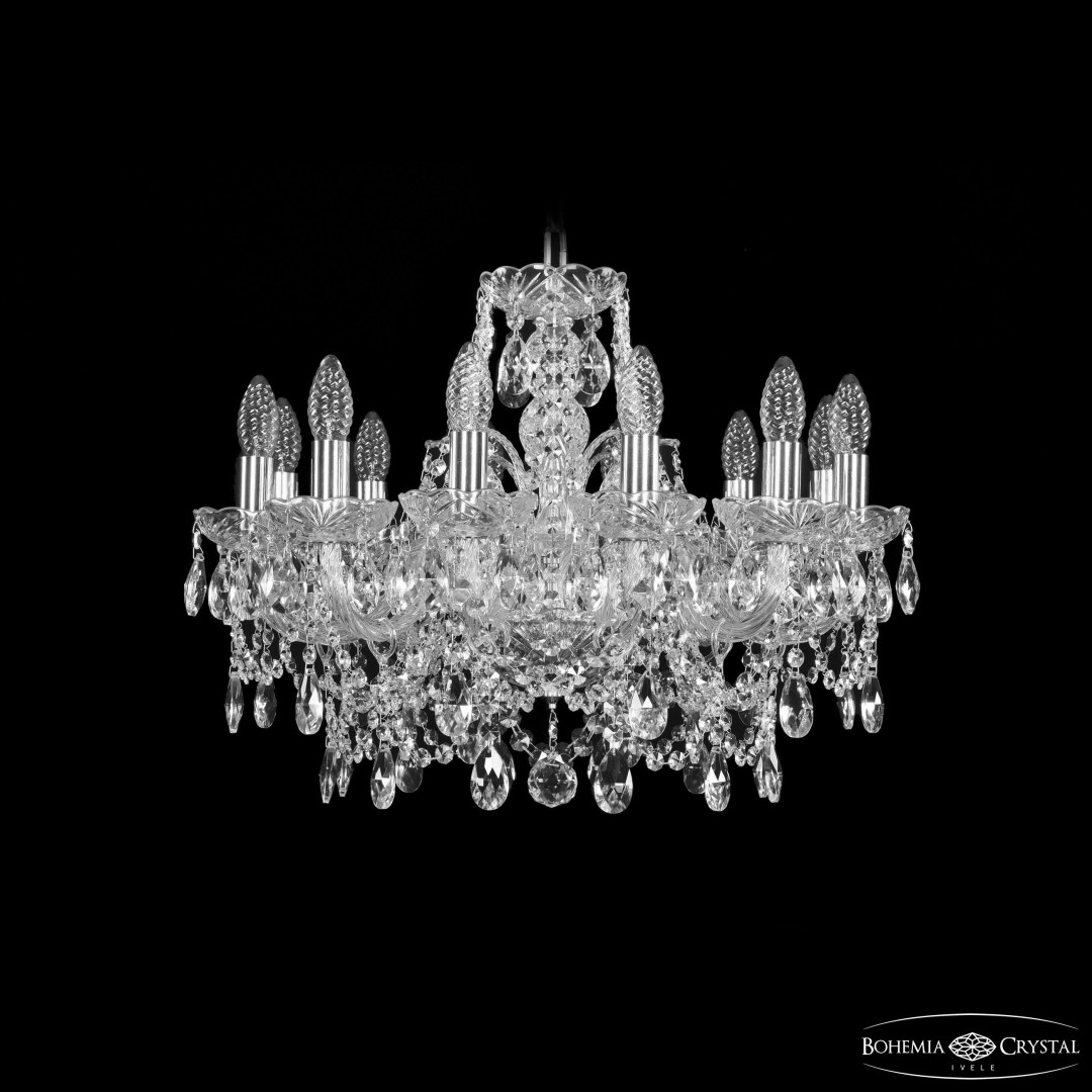 Люстра хрустальная 1411/12/195 Ni Bohemia Ivele Crystal