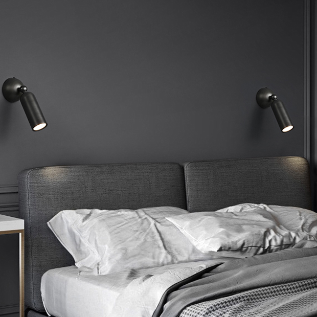 Настенный светильник LEFFE B WALL Black by ImperiumLoft