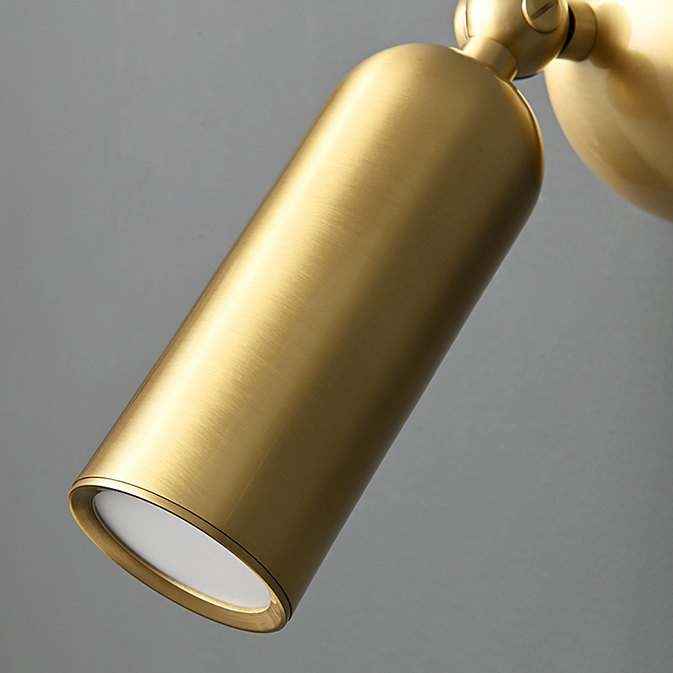 Настенный светильник LEFFE B WALL Brass by ImperiumLoft