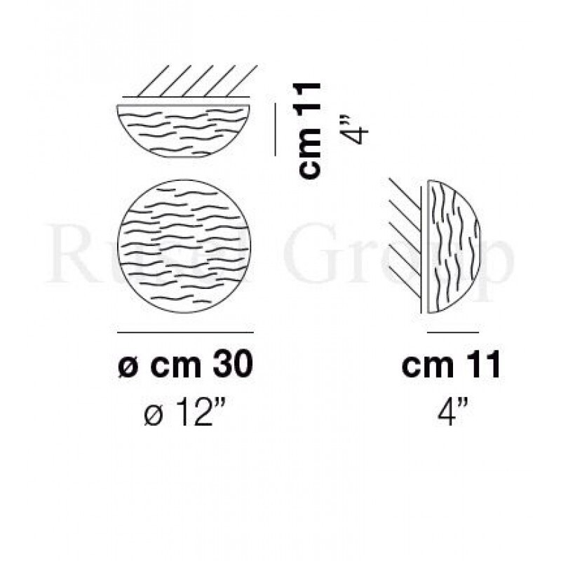Настенно-потолочный светильник Vistosi SAN GIORGIO PP 30