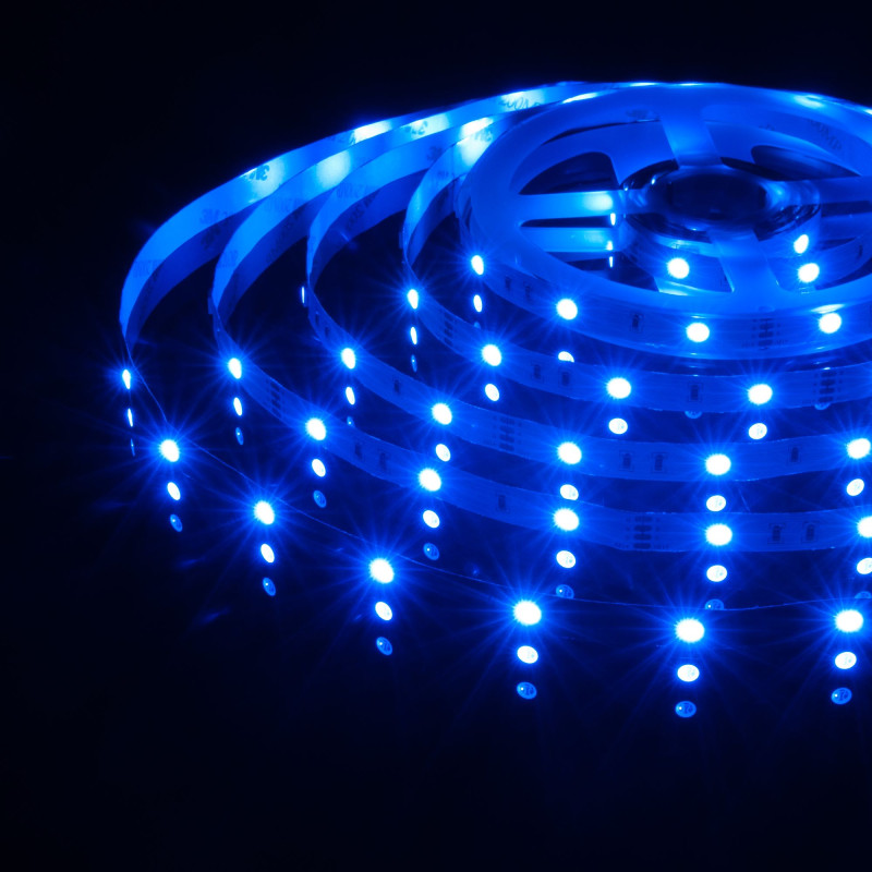 Лента Elektrostandard 5050/30 LED 7.2W IP20 [белая подложка] мультиколор