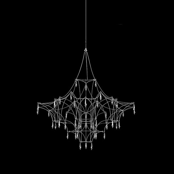 Подвесная люстра MARQUISE D55 Chrome by ImperiumLoft