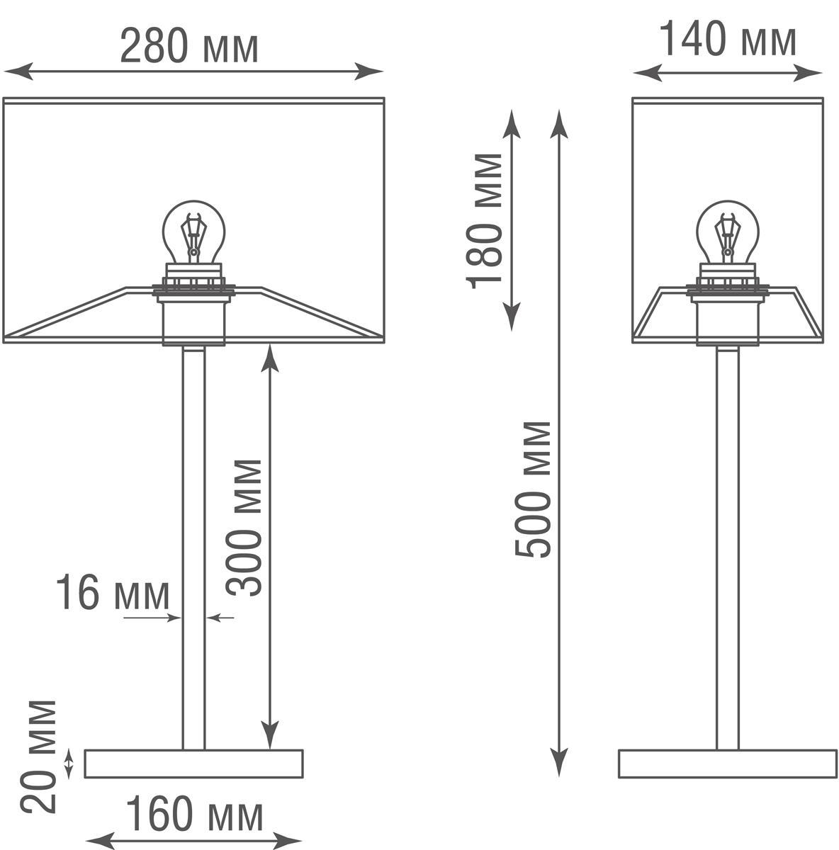 Настольная лампа Donolux T111048.1A SBB