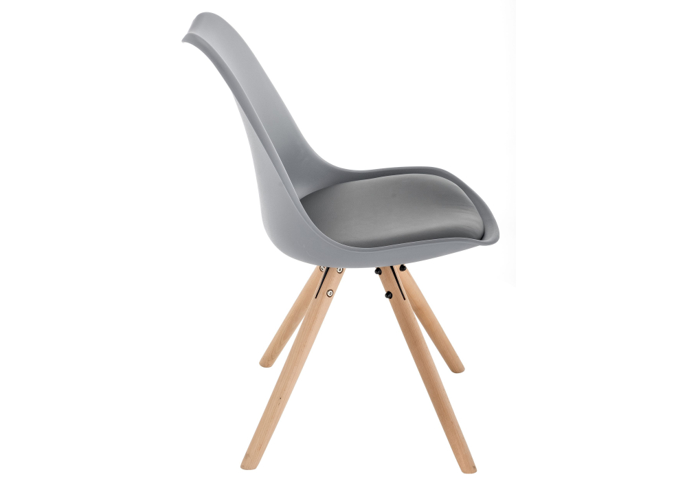 Стул Woodville Bonito серый 11328