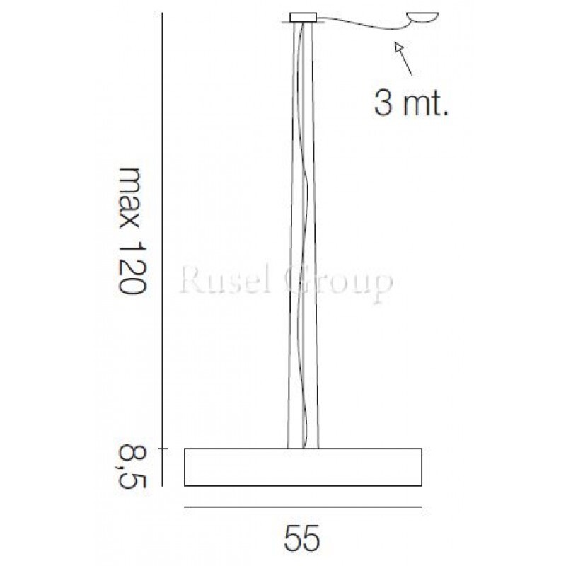 Подвесной светильник Vistosi SOGNO SP 55 D1