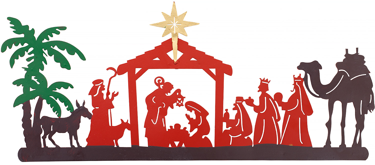 Декор настенный Рождество Glasar 57-206