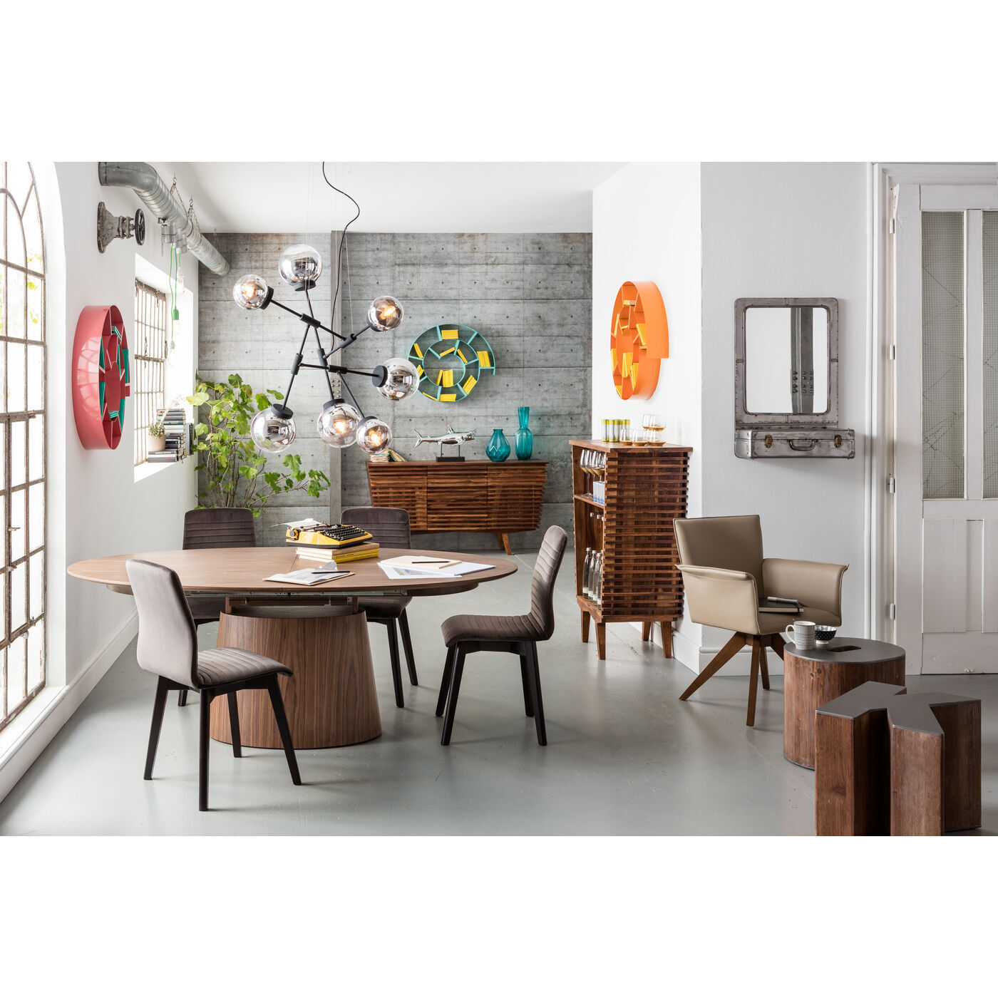 Стол раздвижной KARE Benvenuto 80820