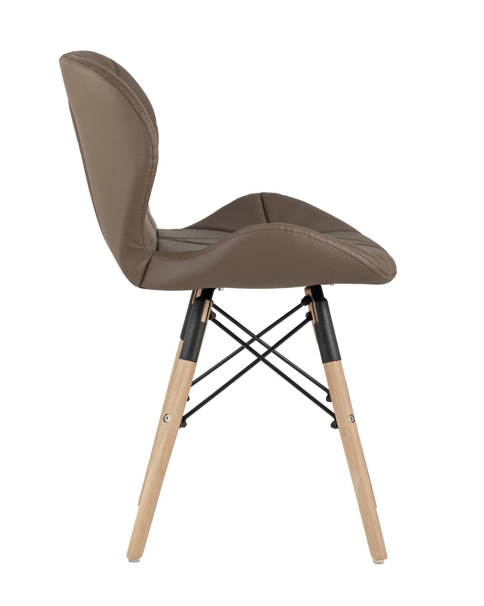 Стул Бон экокожа коричневый Stool Group