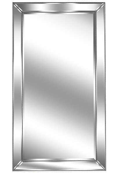 Напольное зеркало в раме Franco Flo Silver Art-Zerkalo GY296SL