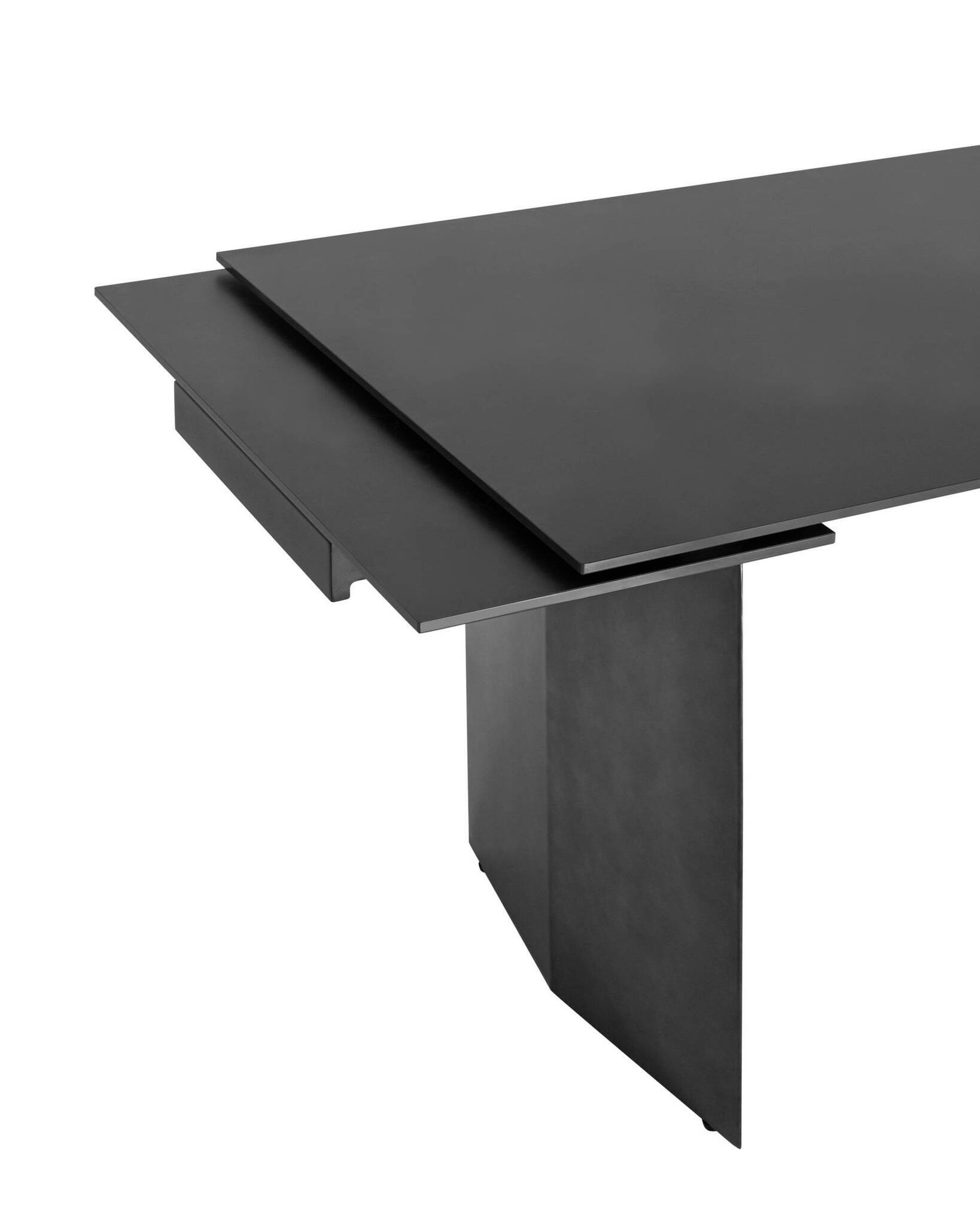 Стол обеденный Селин раскладной 160-240*90 керамика темная Stool Group