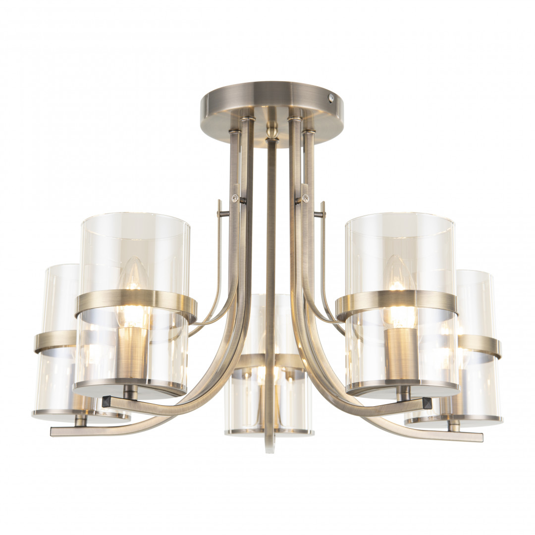 Люстра потолочная с плафонами 335124/5 AB Arte Milano