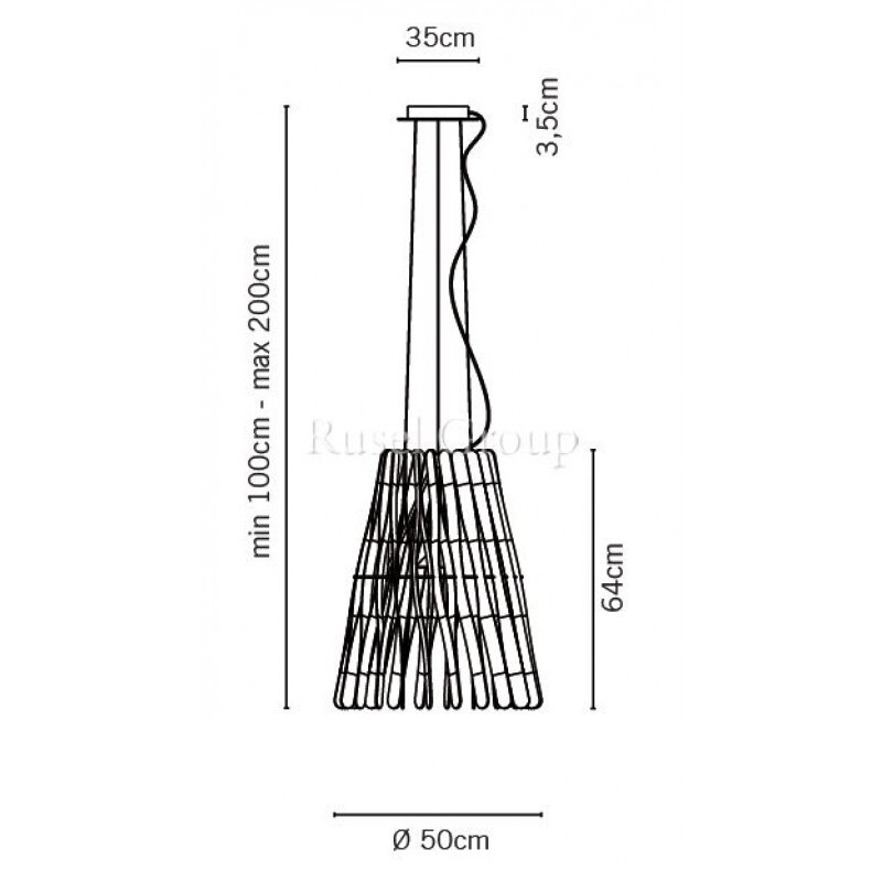 Подвесной светильник Fabbian Stick F23 A03 69