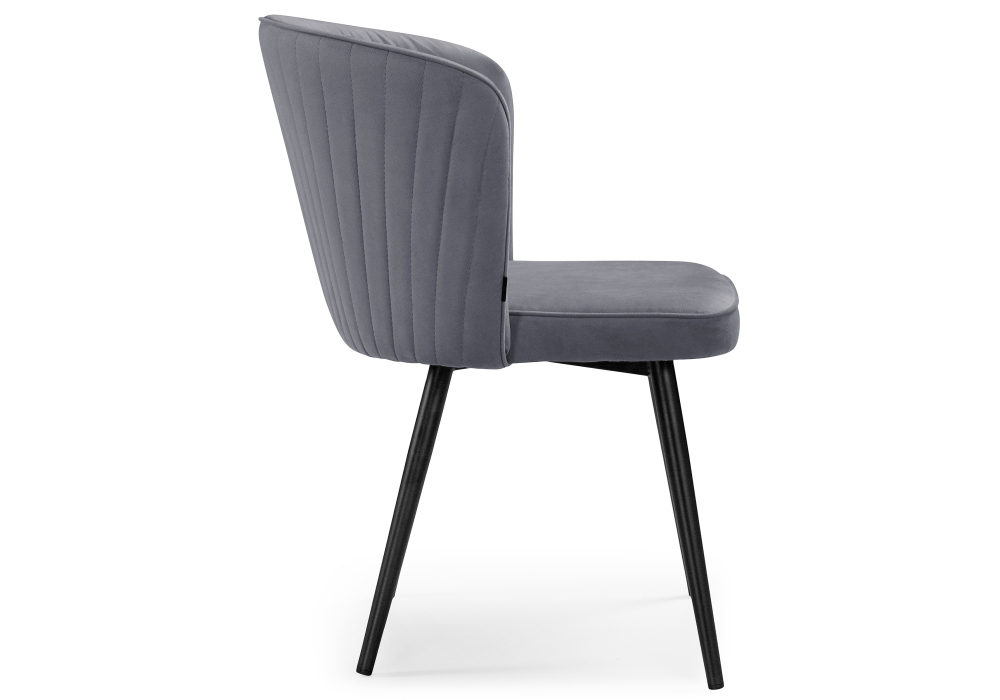 Стул Woodville Фрибур velutto 32 / черный 462403