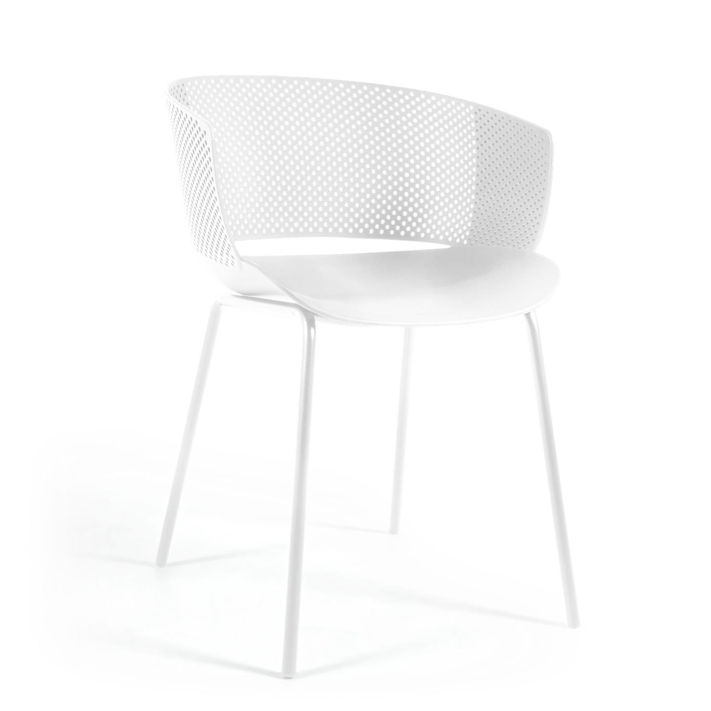 Yeray Уличный стул белый La Forma (ex Julia Grup)