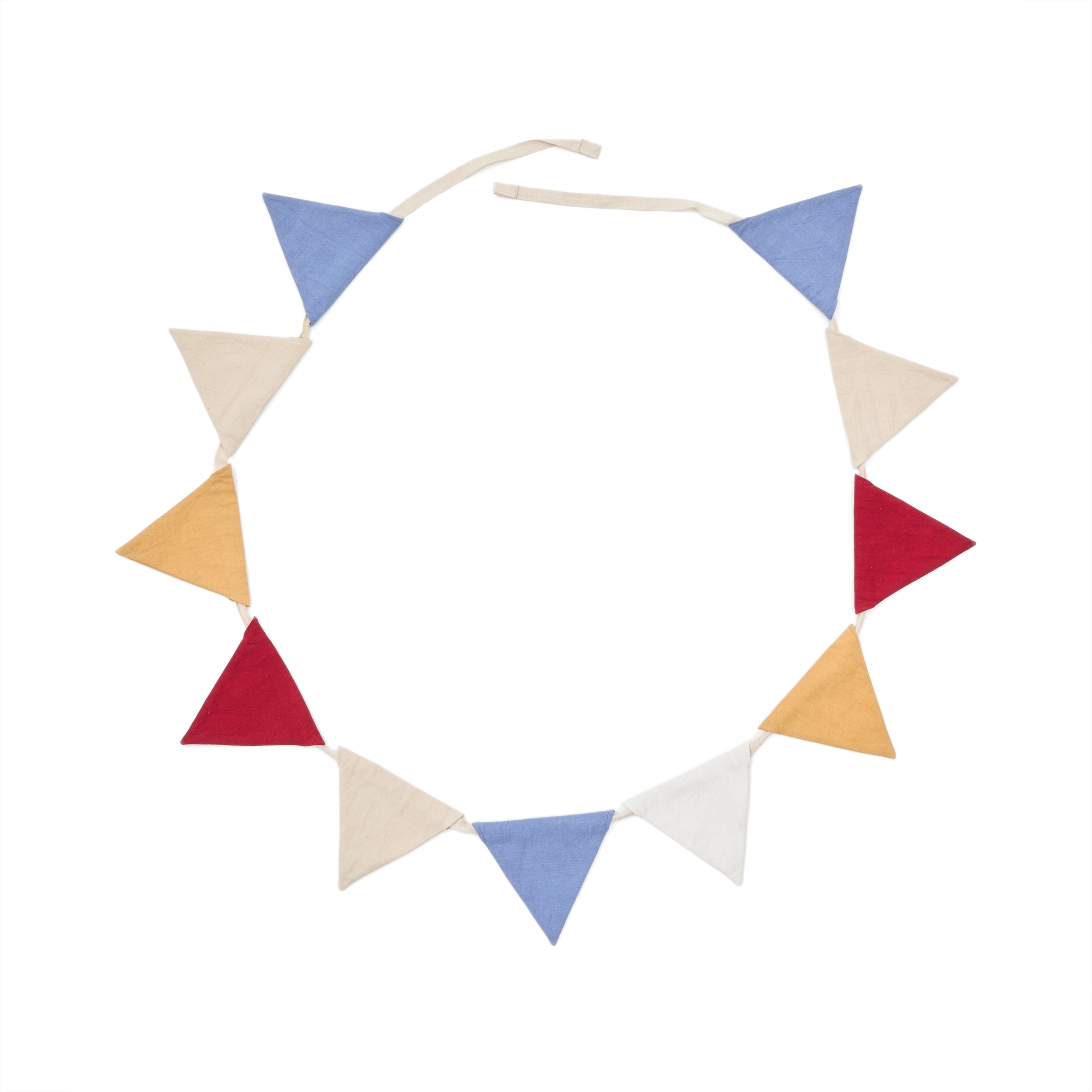 Deia 100% хлопок разноцветная гирлянда с 11 флажками 250 см La Forma (ex Julia Grup)