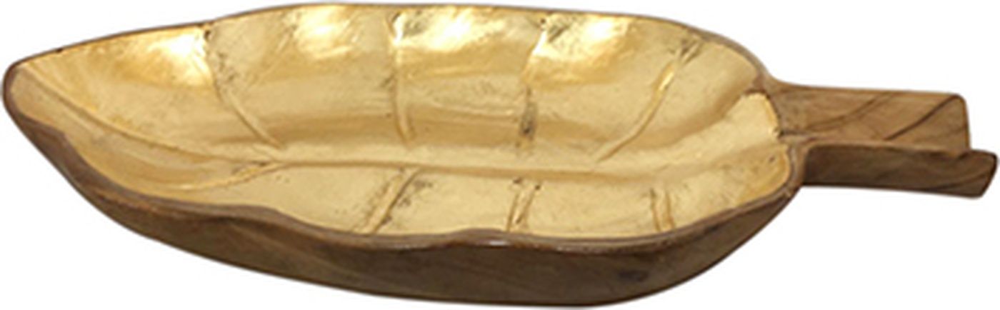 Блюдо из тикового дерева Glasar 70648