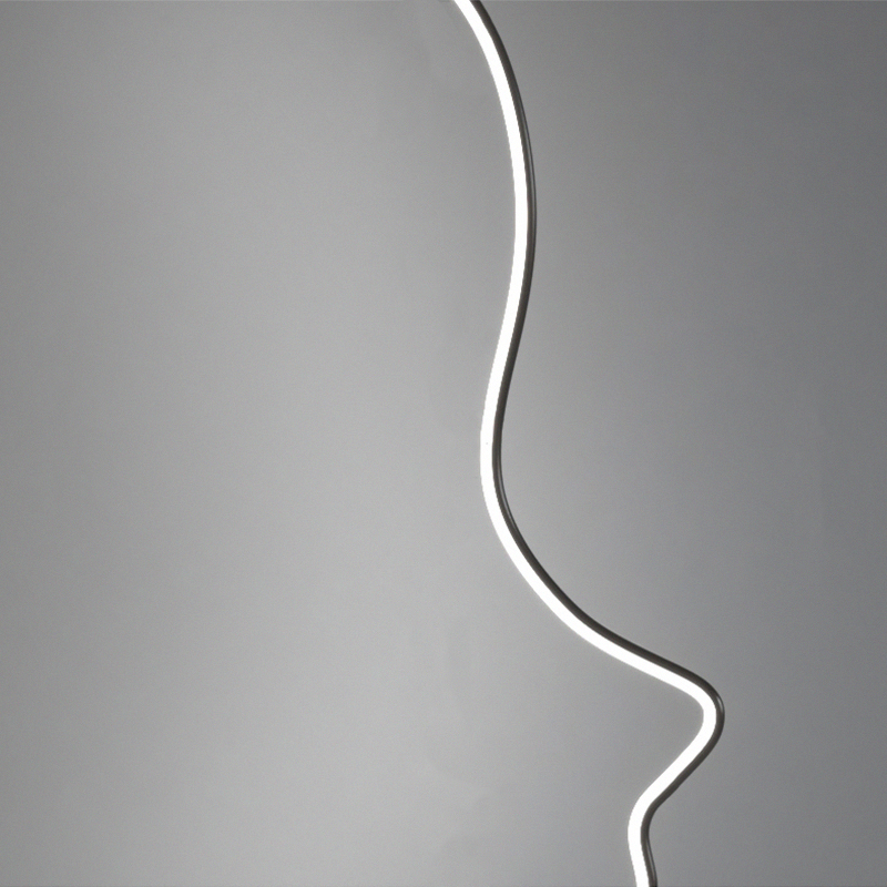 Торшер DAFNE Black Трехцветный свет by ImperiumLoft