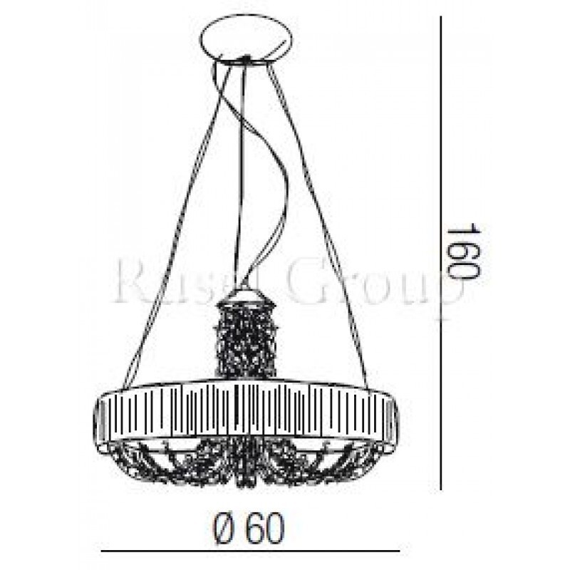 Подвесной светильник Kolarz GIOIOSA 1097/S60