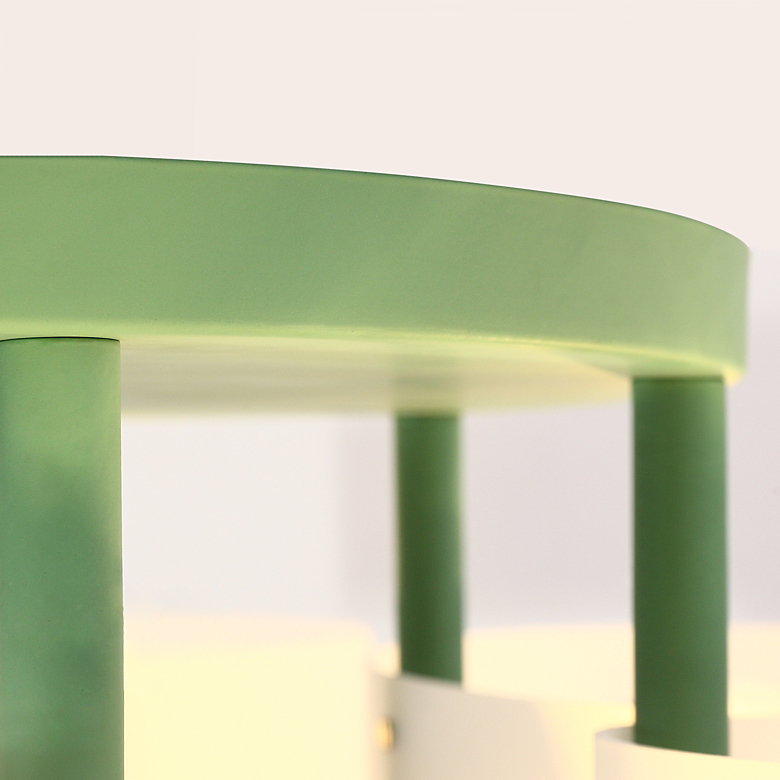 Потолочная люстра HEDDA D86 Green by ImperiumLoft