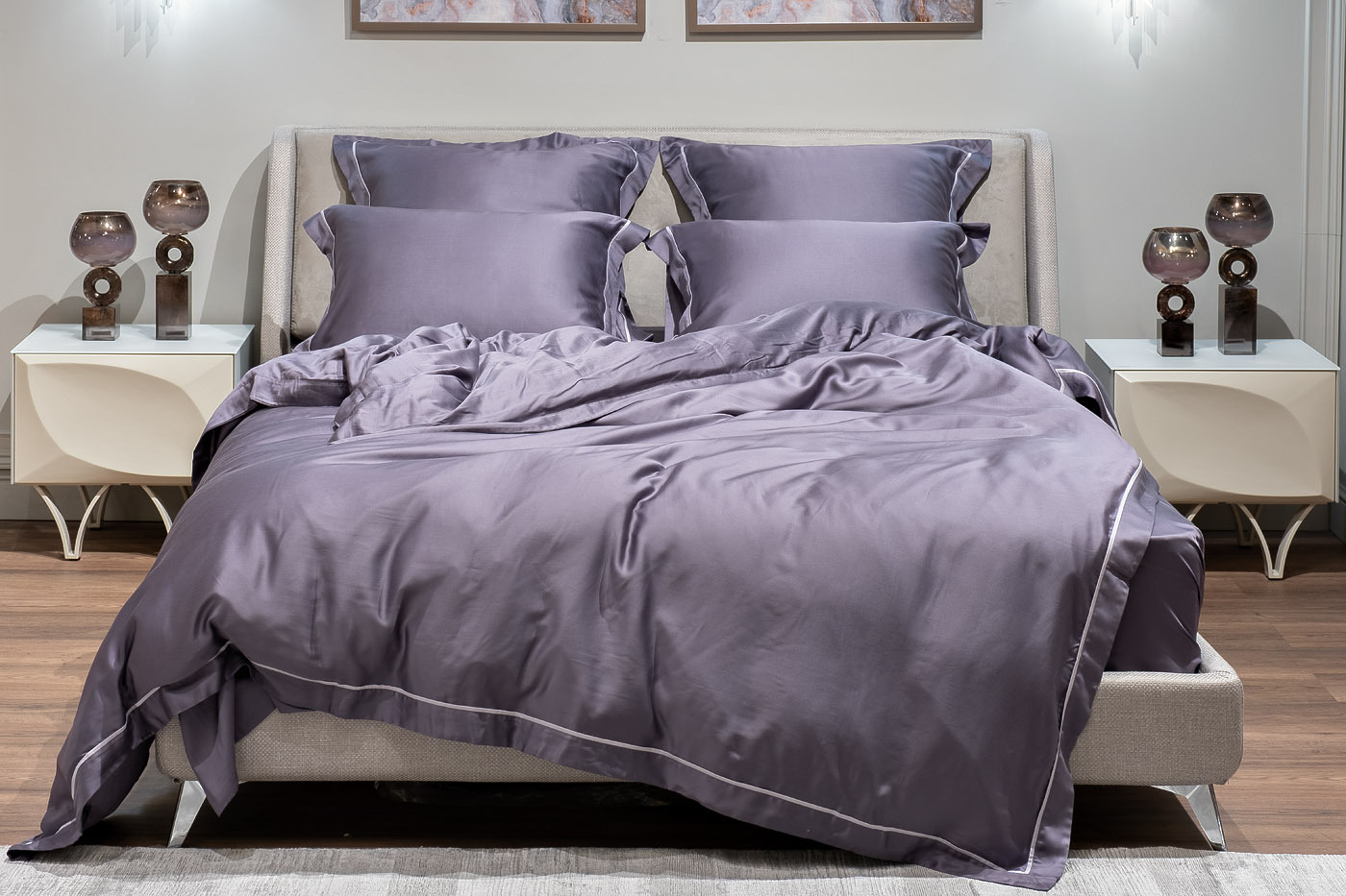 Пододеяльник "Сопрано" 220х200см сиреневый Garda Decor 107TD-D0043DG-POD SOPR SIR