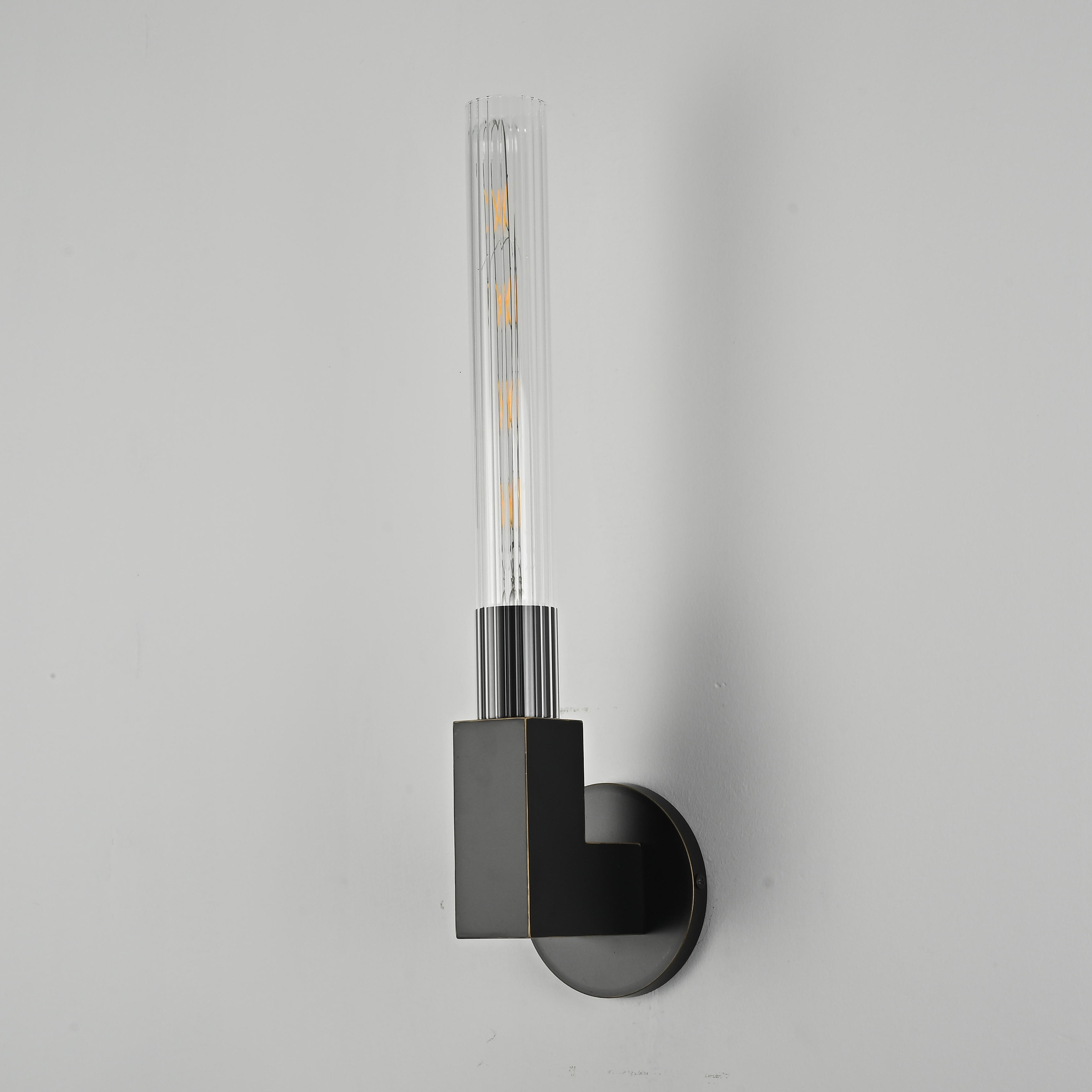 Бра Rh Cannelle Wall Lamp Single Sconces Black By Imperiumloft