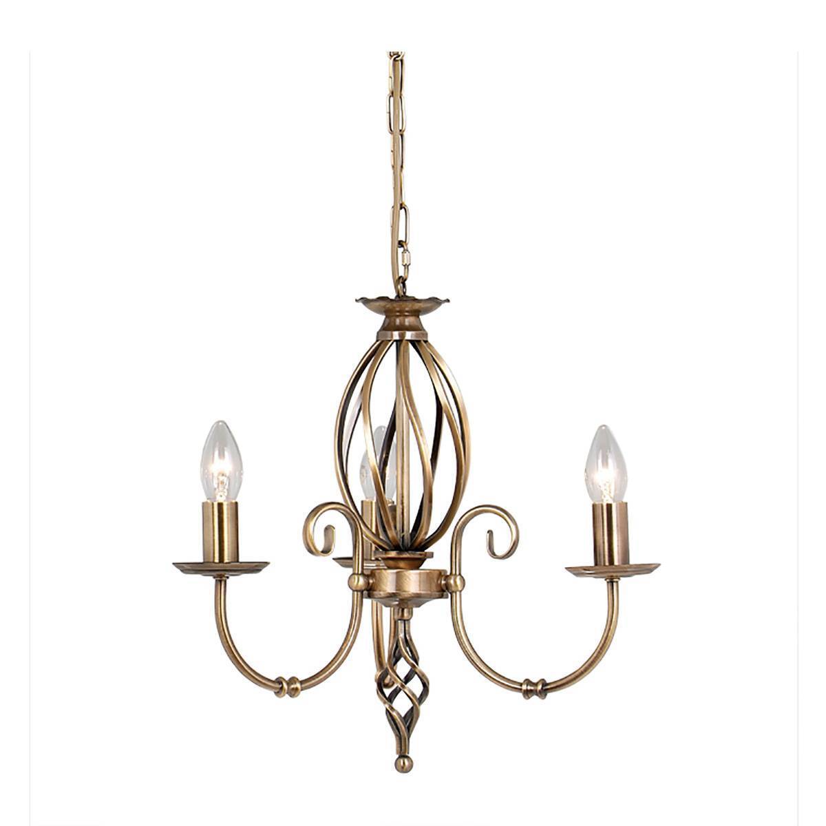 Люстра Elstead ART3 AGD BRASS