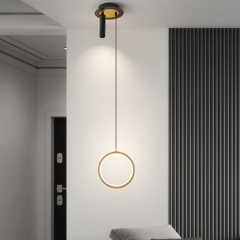 Подвесной светильник STRING D Brass 4000К by ImperiumLoft