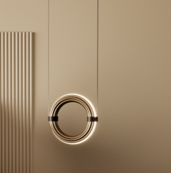 Подвесной светильник Elli C1311/S золотой металл Aromas del Campo